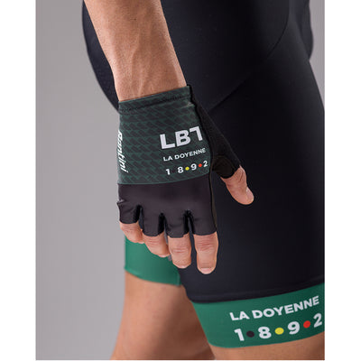 Santini Liege Bastogne Liege Unisex Cycling Gloves (Print)