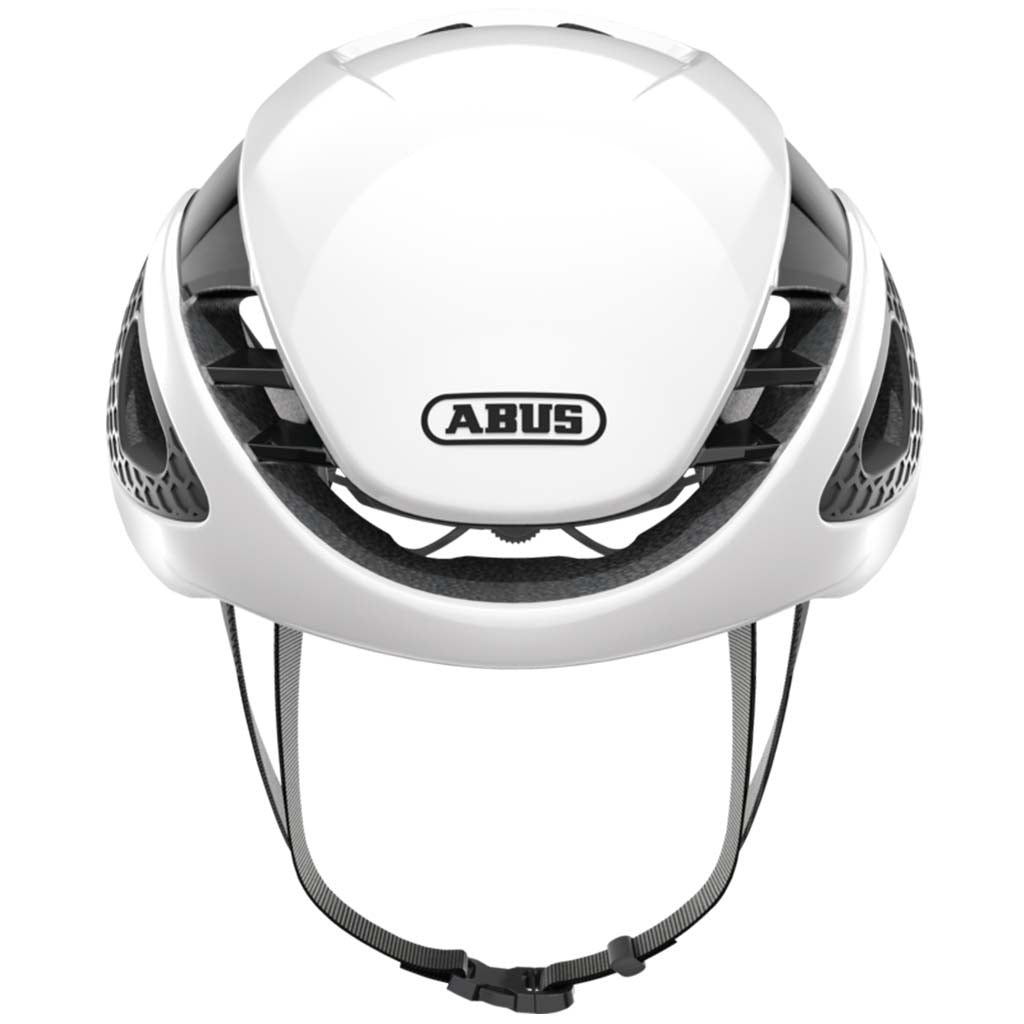 Abus Gamechanger Road Cycling Helmet (White/Red)