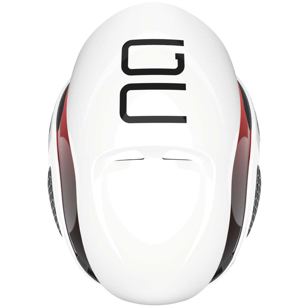 Abus Gamechanger Road Cycling Helmet (White/Red)