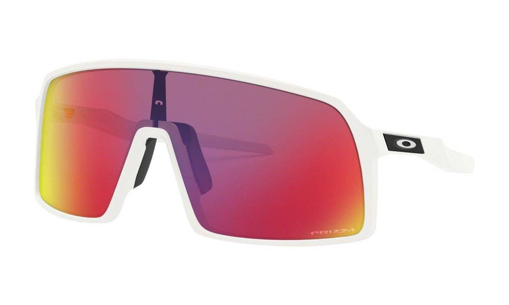Oakley Sutro Sport Sunglasses (Prizm Road/Matte White)