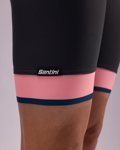 Santini Giada Bengal Womens Cycling Shorts (Black)