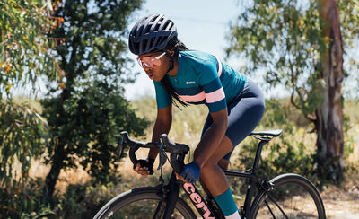 Santini Ecosleek Bengal Womens Cycling Jersey (Teal)