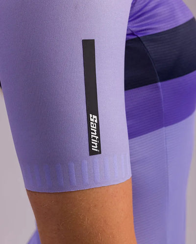 Santini Ecosleek Bengal Womens Cycling Jersey (Lillac)