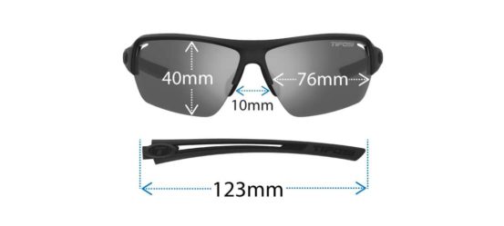 Tifosi Just Sport Sunglasses (Polarized/Black)