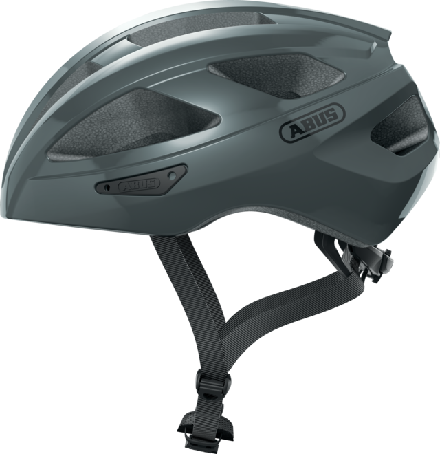 Abus Macator Road Cycling Helmet (Race Gray)