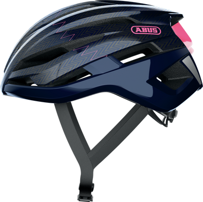 Abus Storm Chaser Road Cycling Helmet (Zigzag Blue)