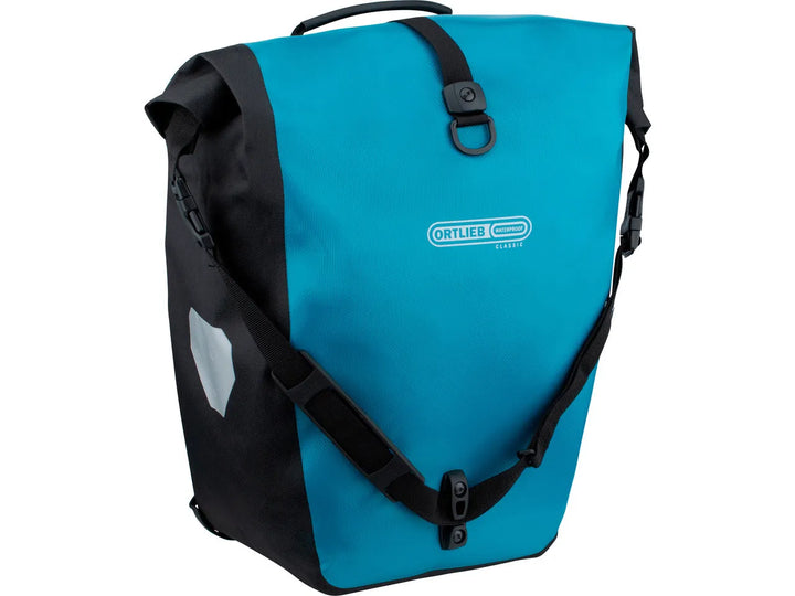 Ortileb Back-Roller Classic Pannier Bags (Petrol Black)