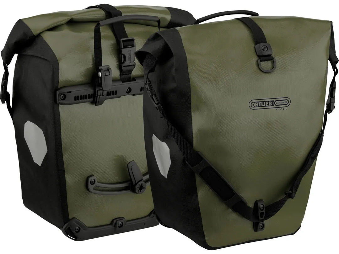 Ortlieb Back-Roller Classic Rear Pannier Bag (Olive Black)