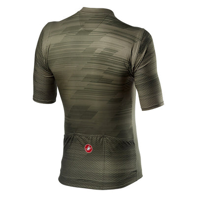 Castelli Rapido Mens Cycling Jersey (Military Green)