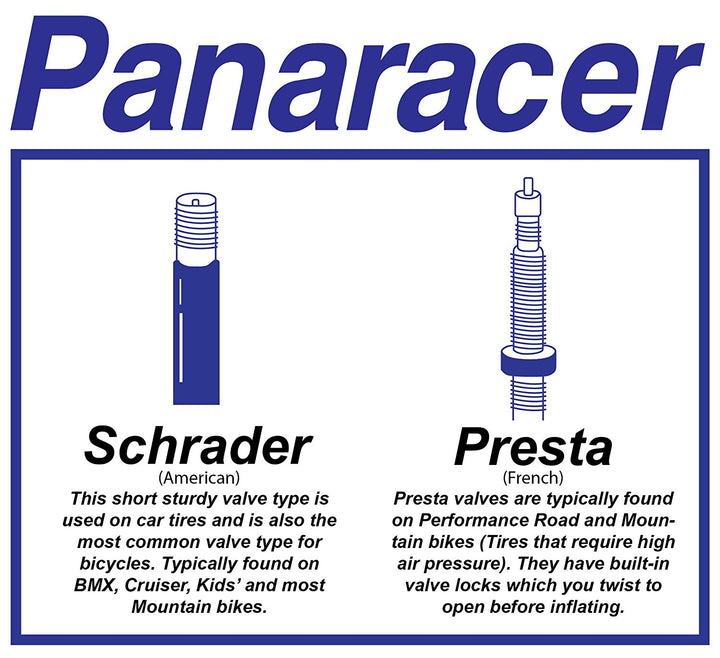Panaracer 20x1.50-2.25 35mm Schrader MTB Tube