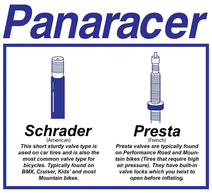 Panaracer 26x1.75-2.20 48mm Schrader MTB Tube
