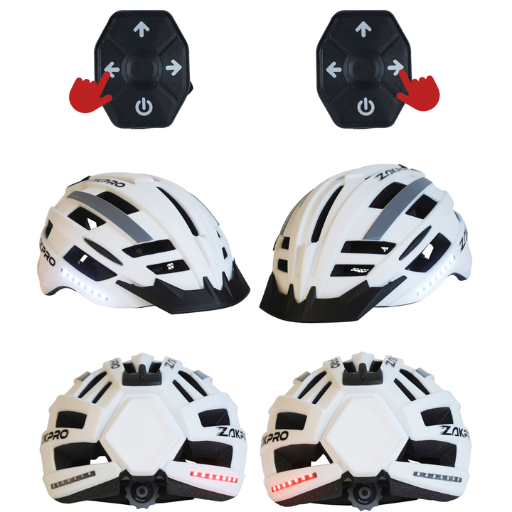 Zakpro Stellar Road Cycling Helmet (White)