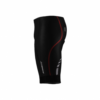 Gambitt Freeflow Mens Cycling Shorts (Black/Red)