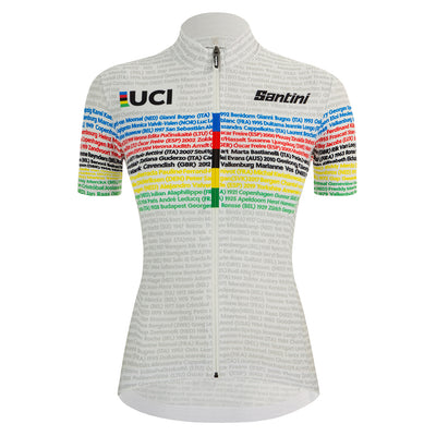 Santini UCI Road 100 Champions Womens Cycling Jersey (Print)