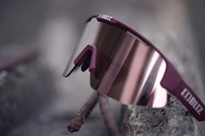Bliz Matrix Small Glasses (Matte Wine Red)