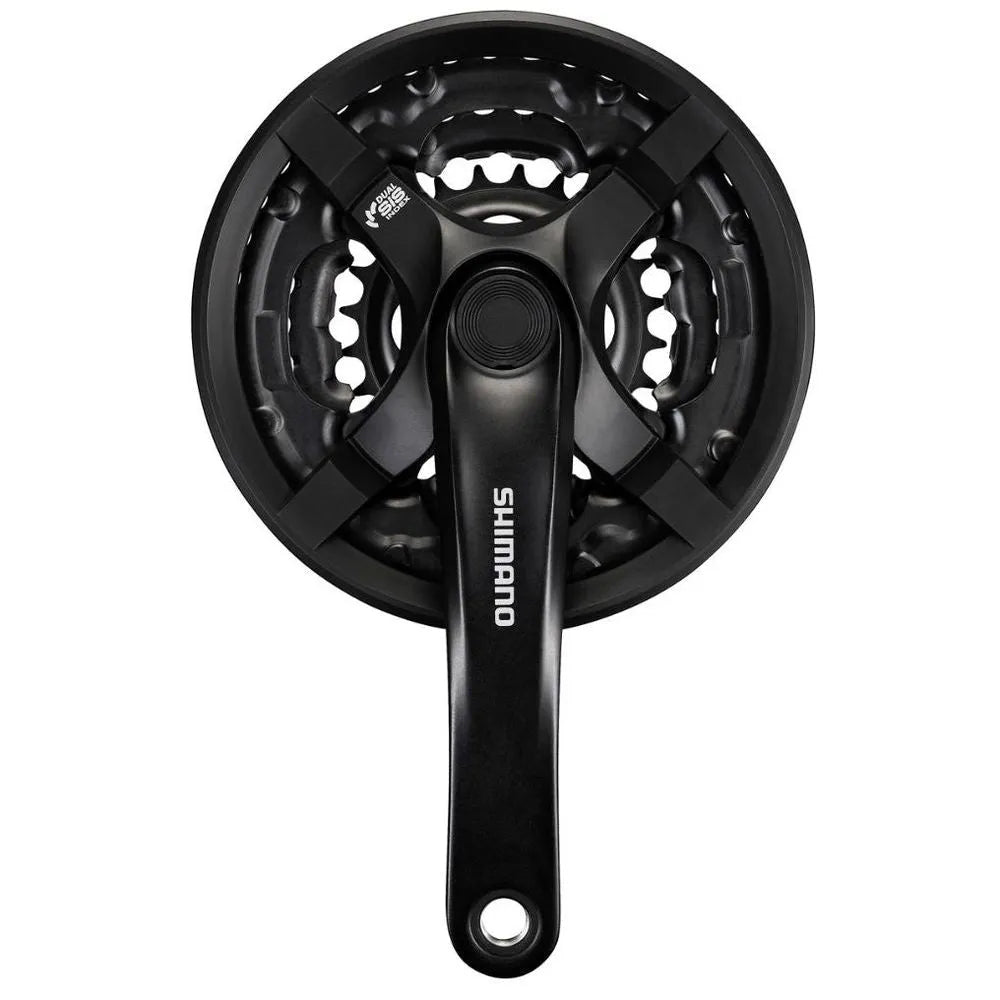 Shimano Tourney FC-TY501 Square Taper Crankset (Black)