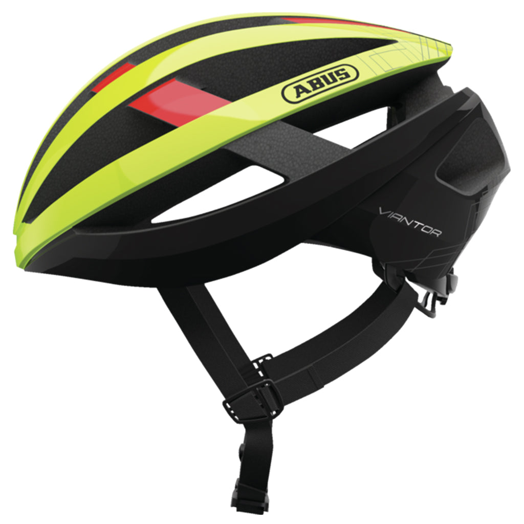 Abus Viantor Road Cycling Helmet (Neon Yellow)
