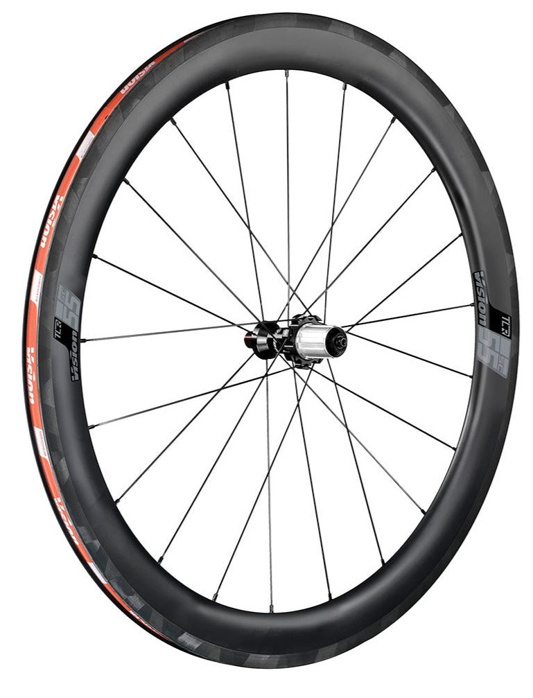 Vision SC 55 Carbon Tubeless Ready Rim Brake Wheel - Shimano/Sram (Black)