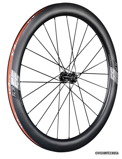 Vision SC 55 Carbon Tubeless Disc Brake Wheel - Shimano/Sram (Black)
