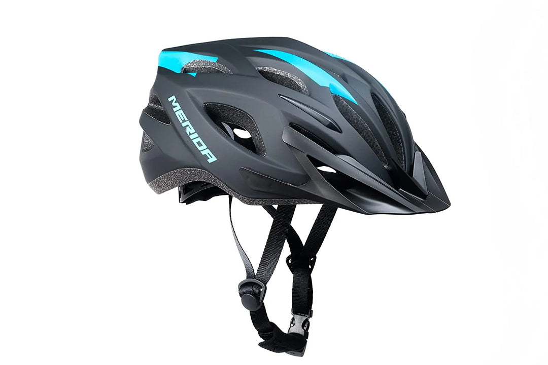 Merida Charger KJ201 Road Cycling Helmet (Matt Blue/Black)