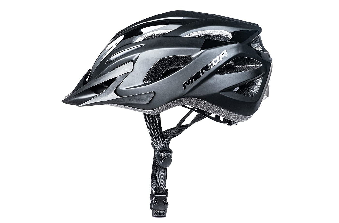 Merida Charger KJ201 Road Cycling Helmet (Matt Black)