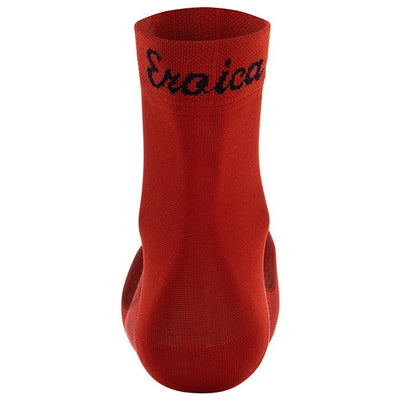 Santini Eroica Mens Cycling Socks (Red)