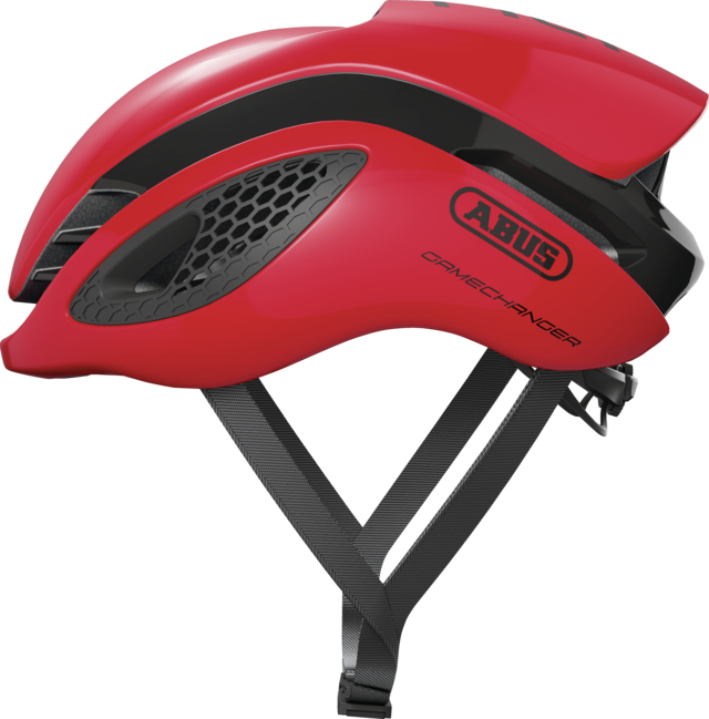 Abus Game Changer Road Cycling Helmet (Blaze Red)