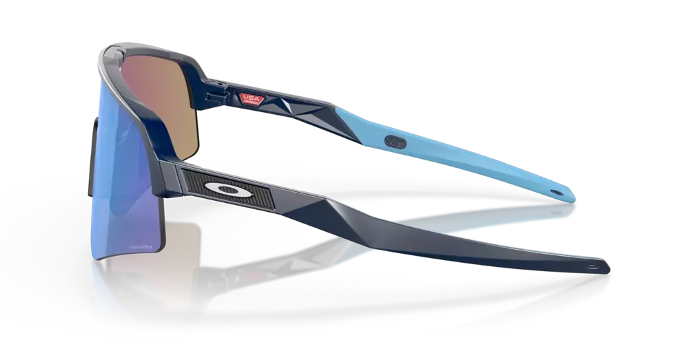 Oakley Sutro Lite Sweep Sport Sunglasses (Prizm Sapphire/Matte Navy)