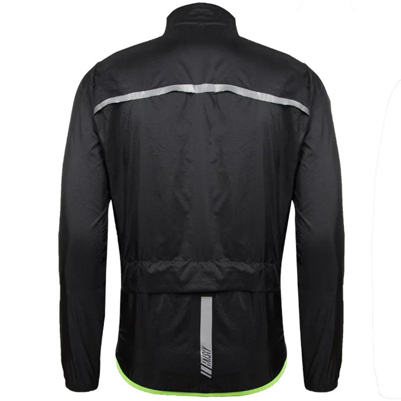 Baisky Windbreaker Mens Cycling Jacket (Wind Black) - BUMSONTHESADDLE