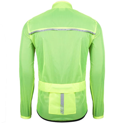 Baisky Windbreaker Mens Cycling Jersey (Wind Yellow)