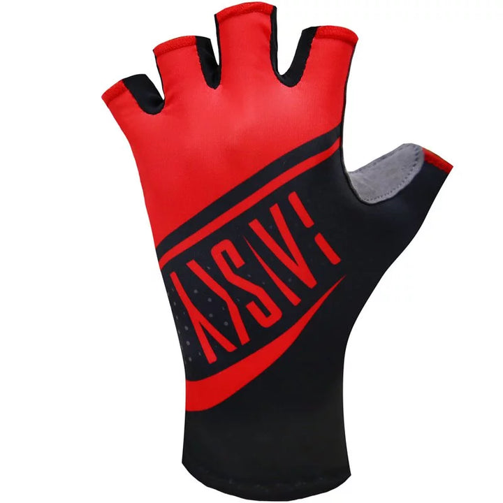Baisky TRHF390 Unisex Cycling Gloves (Conquer Red)