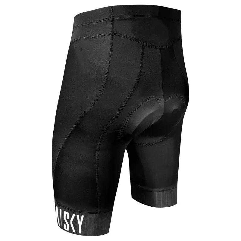 Baisky Endurance Men Cycling Shorts (Simple Black)