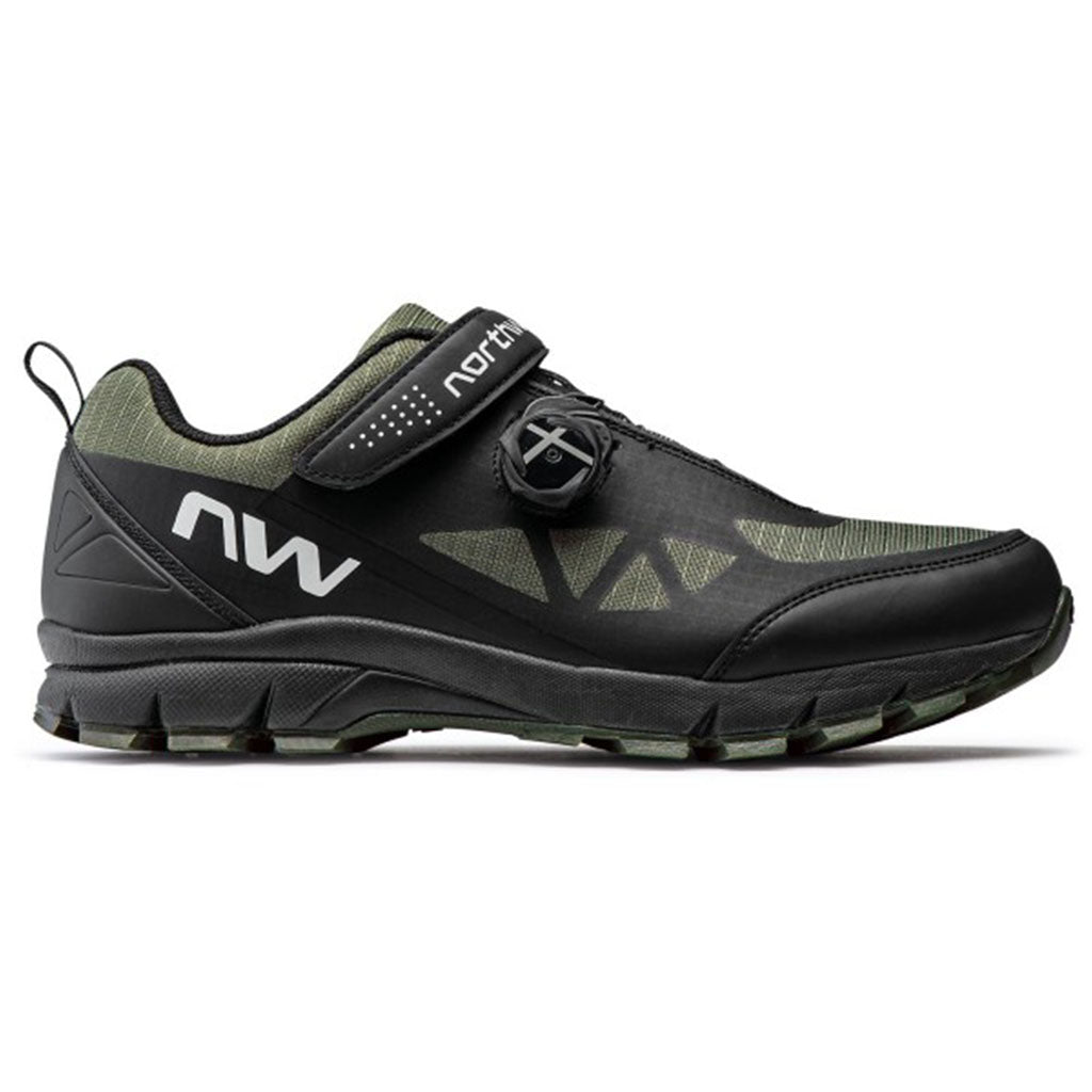 Northwave Corsair MTB Cycling Shoes (Black /Forest Green)