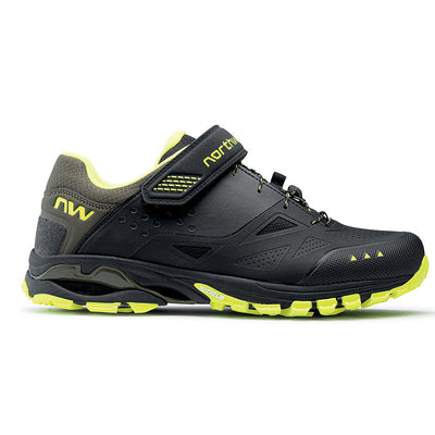 Northwave Spider 3 MTB Cycling Shoes (Black/Yellow Fluo)