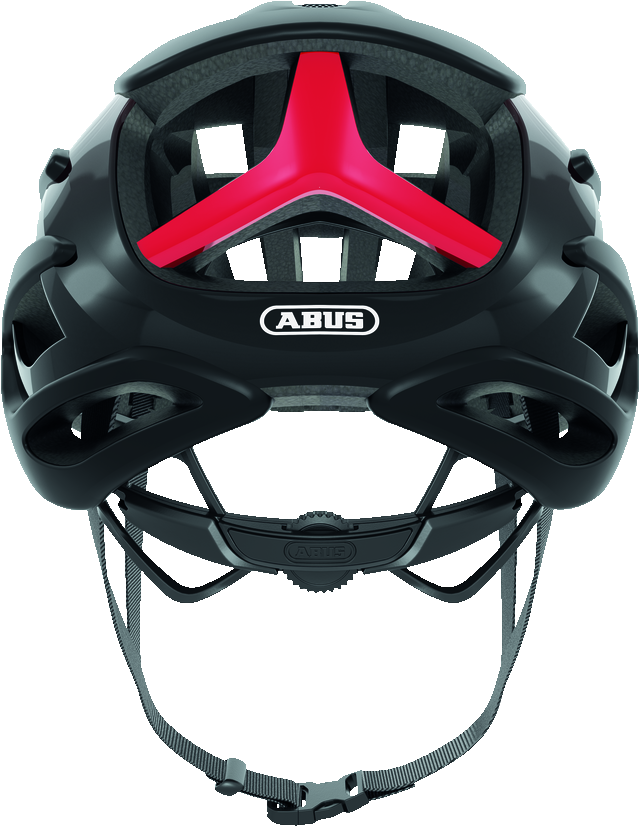 Abus Airbreaker Road Cycling Helmet (Black/Red)