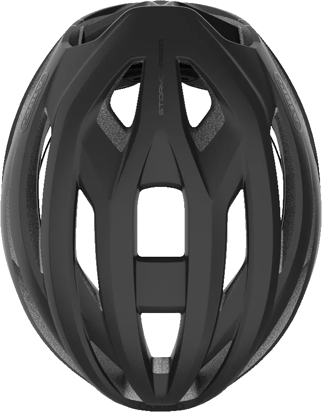 Abus Stormchaser Road Cycling Helmet (Velvet Black) – BUMSONTHESADDLE Abus Stormchaser Road Cycling Helmet (Velvet Black) – BUMSONTHESADDLE