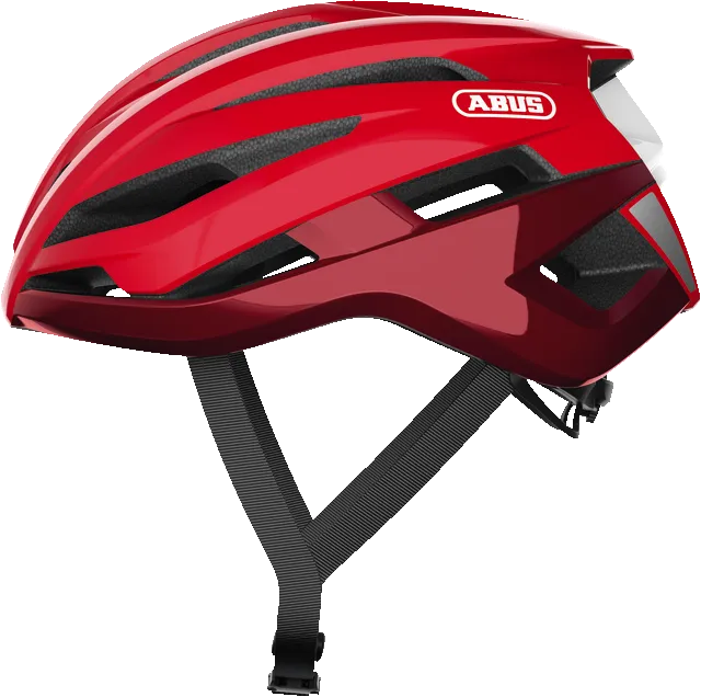Abus Stormchaser Road Cycling Helmet (Blaze Red)