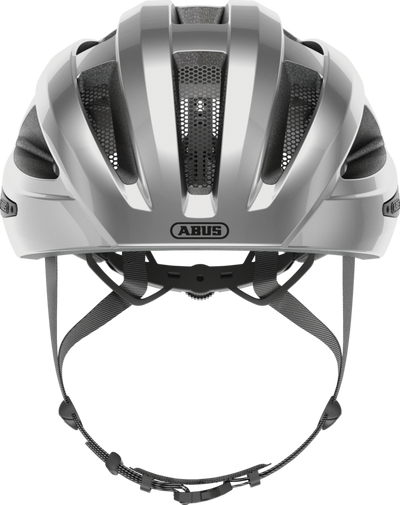 Abus Macator Road Cycling Helmet (Gleam Silver)
