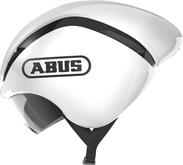 Abus Gamechanger TT Cycling Helmet (Shiny White)