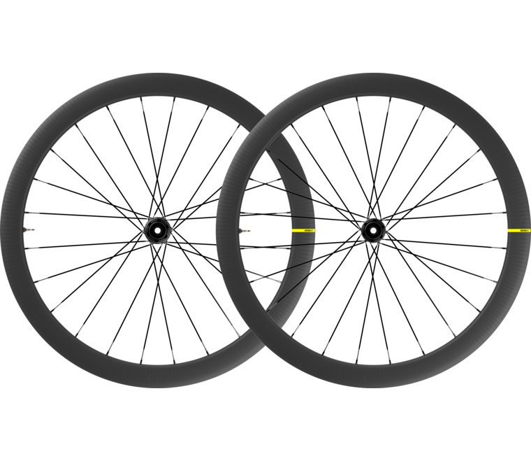 Mavic Cosmic SL 45 Carbon Tubeless Disc Brake Wheel - Shimano/Sram (Black)
