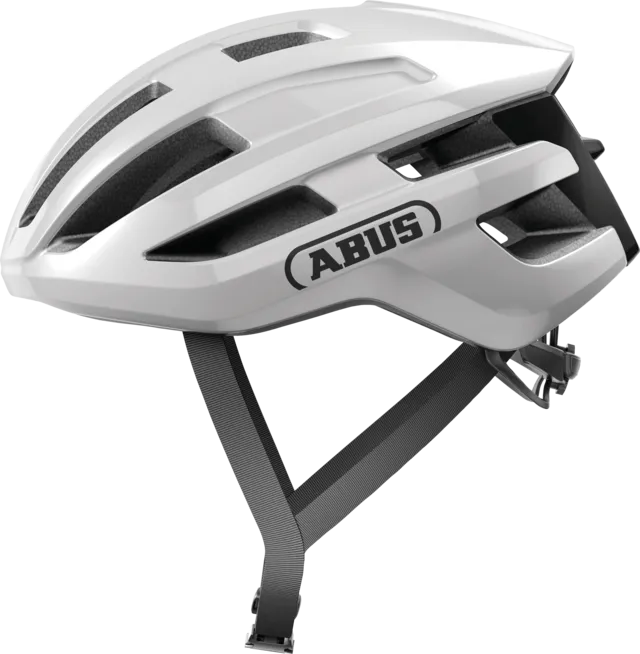 Abus Powerdome Road Cycling Helmet (Shiny White)