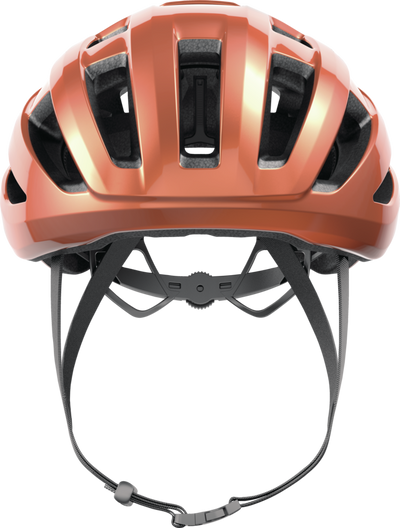 Abus Powerdome Road Cycling Helmet (Goldfish Orange)