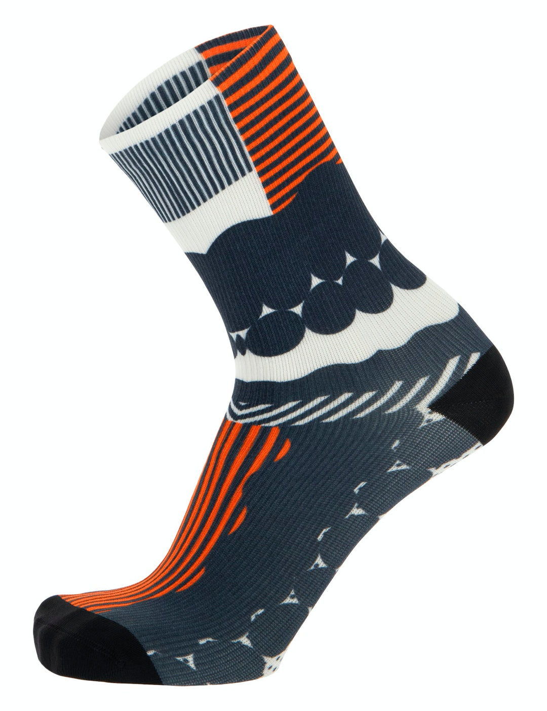Santini Optic Unisex Cycling Socks (Fluo Orange)