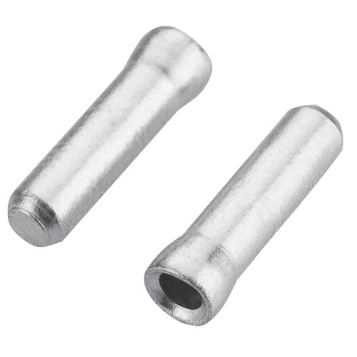 Jagwire Cable End Crimps (Silver)