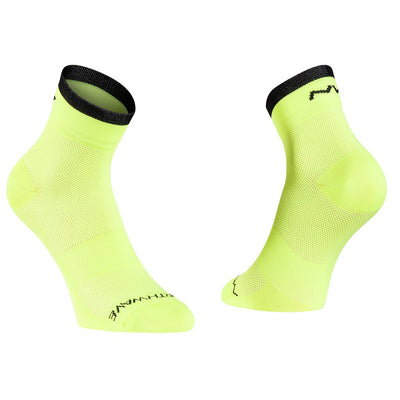 Northwave Origin Unisex Cycling Socks (Yellow Fluo/Black)
