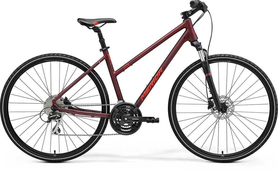 Merida Crossway 20 Lady (Matt Burgundy Red/Red)