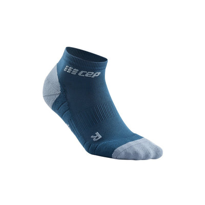 CEP 3.0 Low Cut Womens Compression Socks (Blue/Grey)