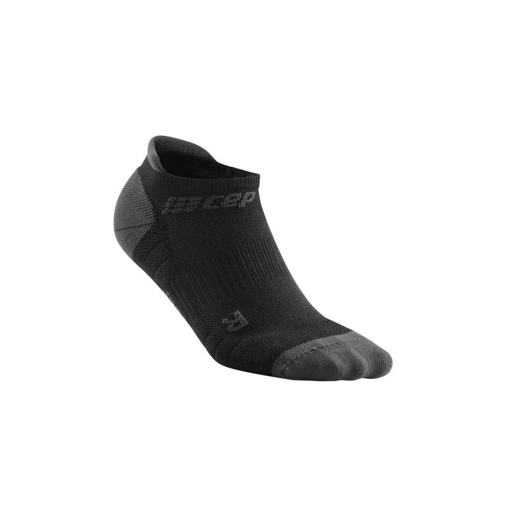 CEP Compression No Show 3.0 Men's Socks (Black/Dark Grey)