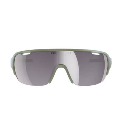 POC Do Half Blade Sport Sunglasses (Epidote Green Translucent)