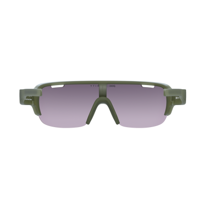 POC Do Half Blade Sport Sunglasses (Epidote Green Translucent)